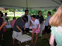 Amy and Andre's reception, August 2005