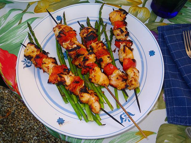 Chicken kebabs