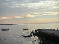 Sunrise over Long Island Sound