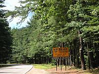 Brake for moose sign