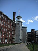 Lowell clock and bell tower