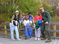 Hiking at Heinz Wildlife Refuge