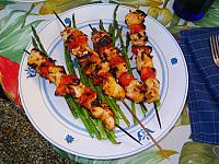 Chicken kebabs